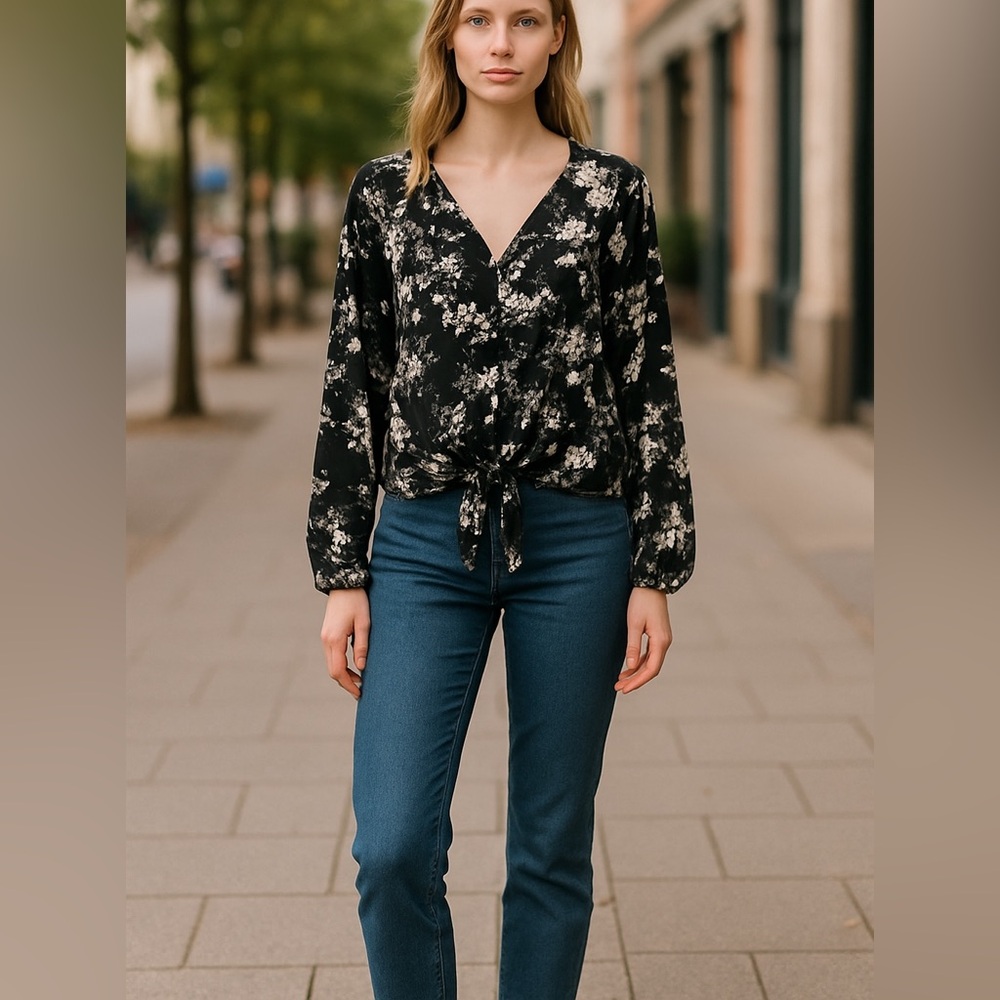 Cooper & Ella | Floral Print Top NWOT